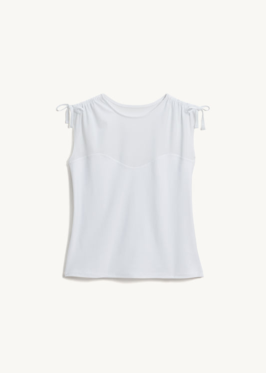 MIMA SPORT TOP Club White on White