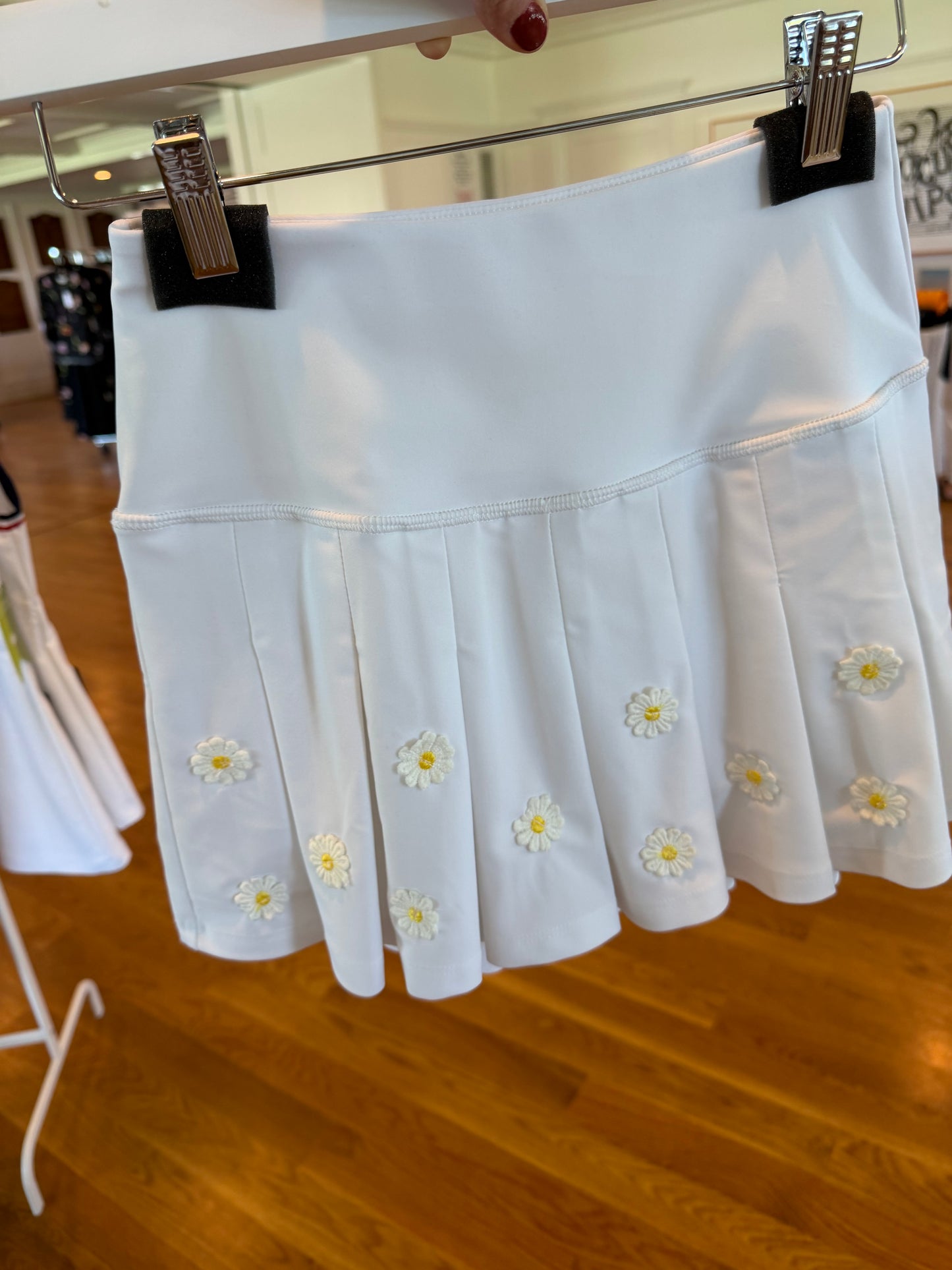 EVONNE SKIRT in white