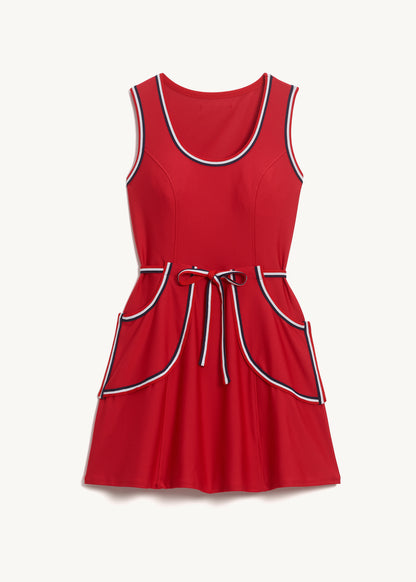 BIRCHY DRESS Firecracker Red