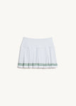 EVONNE in White & Green Grass Stripe